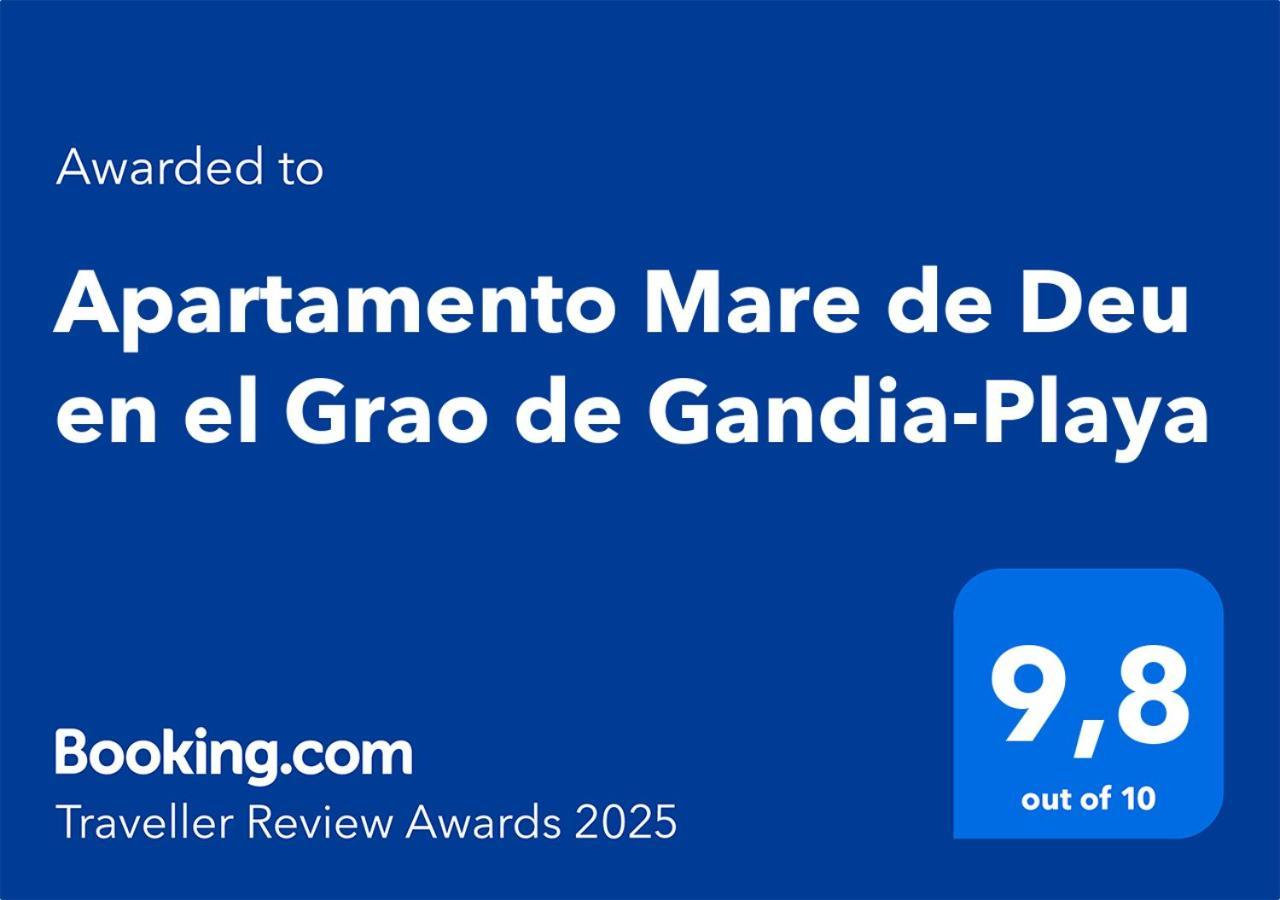Mare De Deu, Vivienda Vacacional Para Familias Y Mayores De 25 Anos En El Grao De Gandia-Playa Playa de Gandia Экстерьер фото